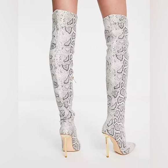 SIMMI London Duke Stiletto Boots - Picture 3 of 5